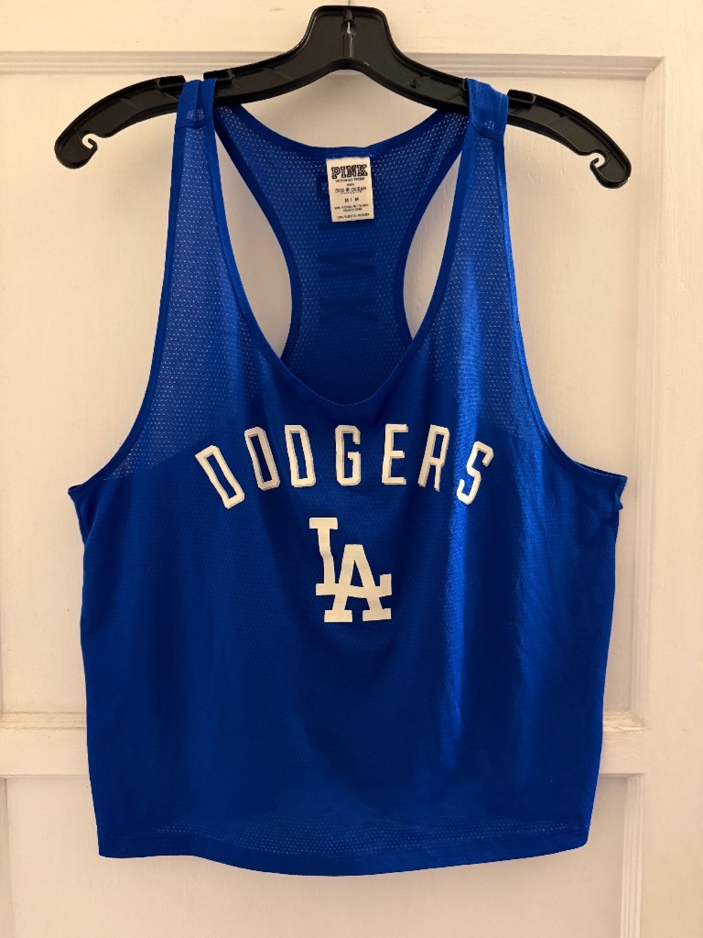 Victoria's Secret PINK Los Angeles Dodgers Blue Mesh